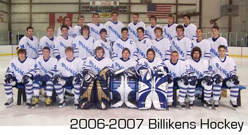 Saint Louis University Hockey Division I team picture 2006 - 2007